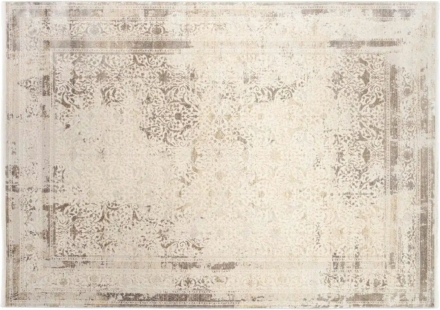 Musterring Teppich ¦ beige ¦ Viskose,Synthetische Fasern ¦ Maße (cm): B: 140 H: 0,8 Teppiche > Wohnteppiche - Höffner