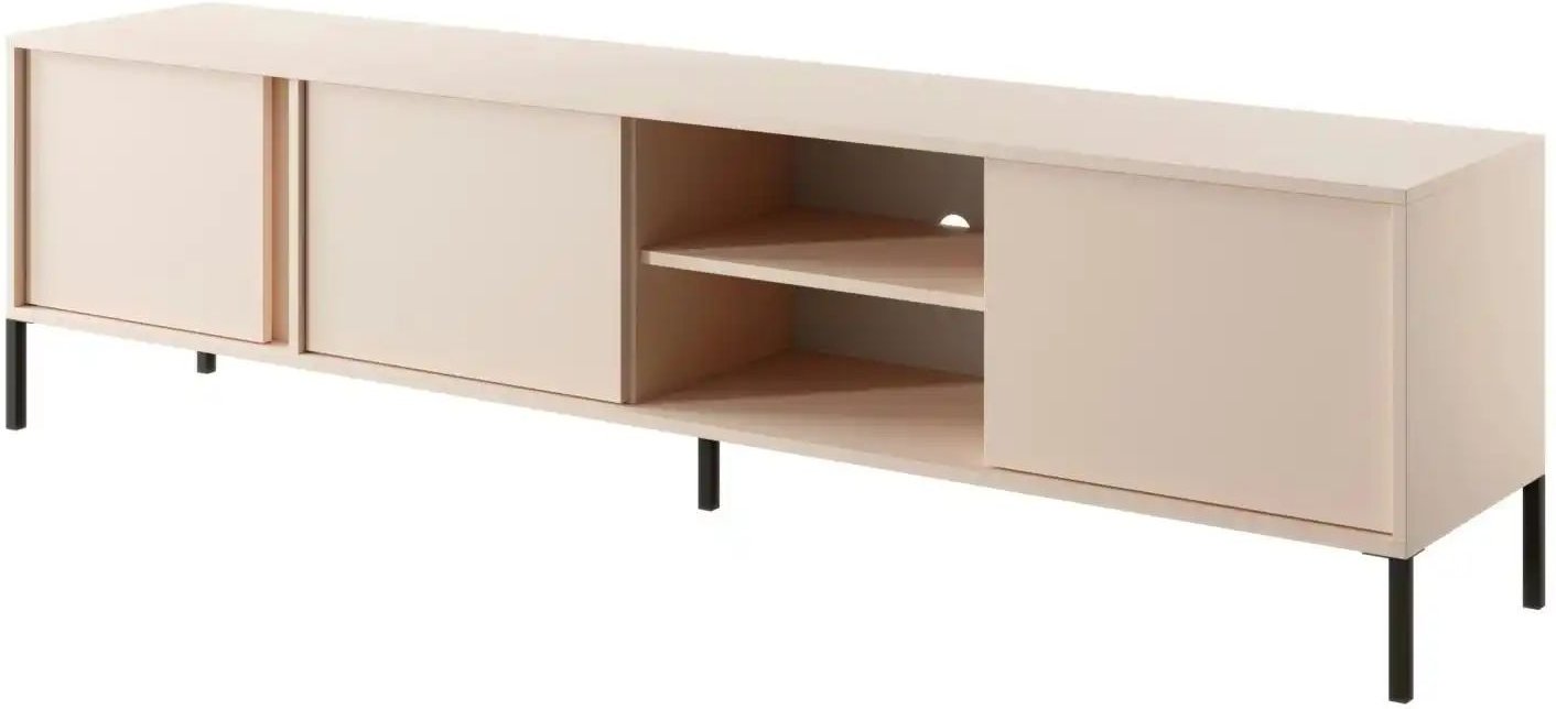 Lowboard Holen ¦ beige ¦ Maße (cm): B: 203 H: 53 Kommoden & Sideboards > Lowboards - Höffner