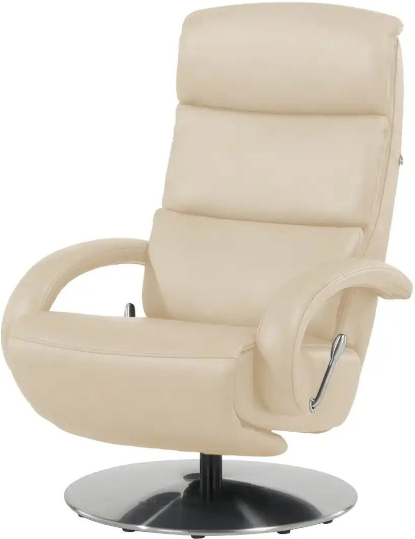 Hukla Ledersessel Florian ¦ beige ¦ Maße (cm): B: 73 H: 109 T: 91.0 Polstermöbel > Sessel > Relaxsessel - Höffner