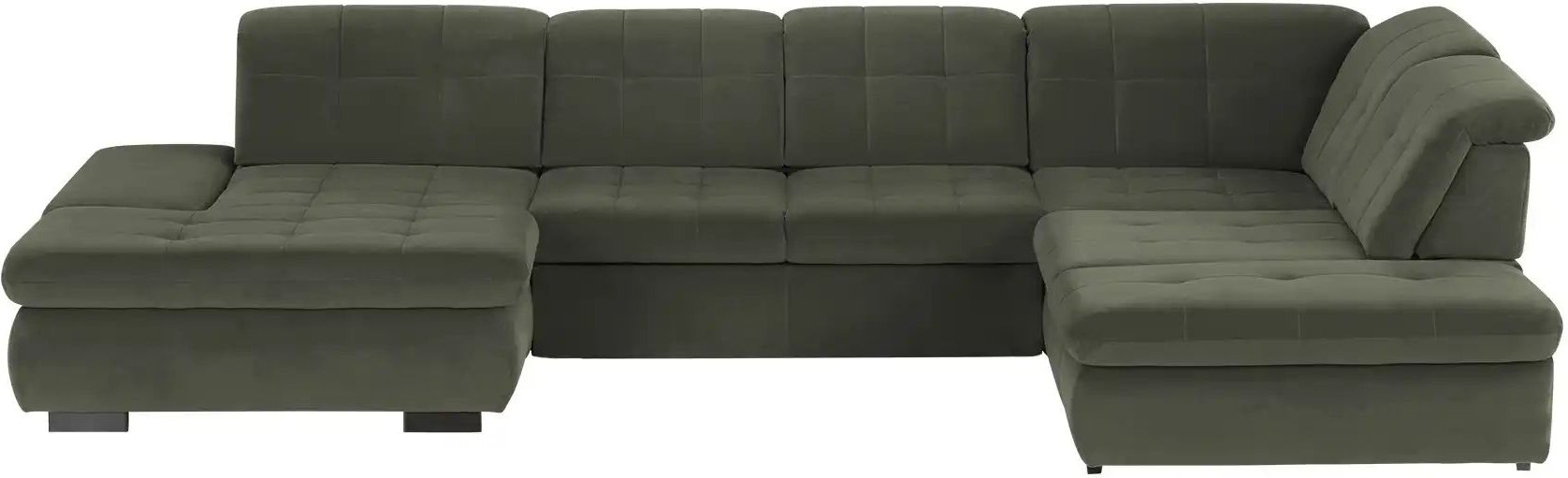 Lounge Collection Wohnlandschaft  Spencer ¦ grün ¦ Maße (cm): B: 382 H: 102 T: 260.0 Polstermöbel > Sofas > Wohnlandscha...