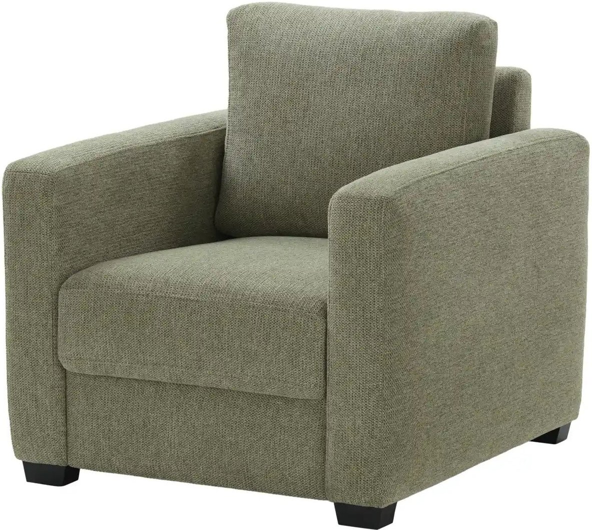 bobb Sessel mit Boxspringpolsterung Lisa de Luxe ¦ grün ¦ Maße (cm): B: 85 H: 90 T: 93.0 Polstermöbel > Sessel > Relaxs...