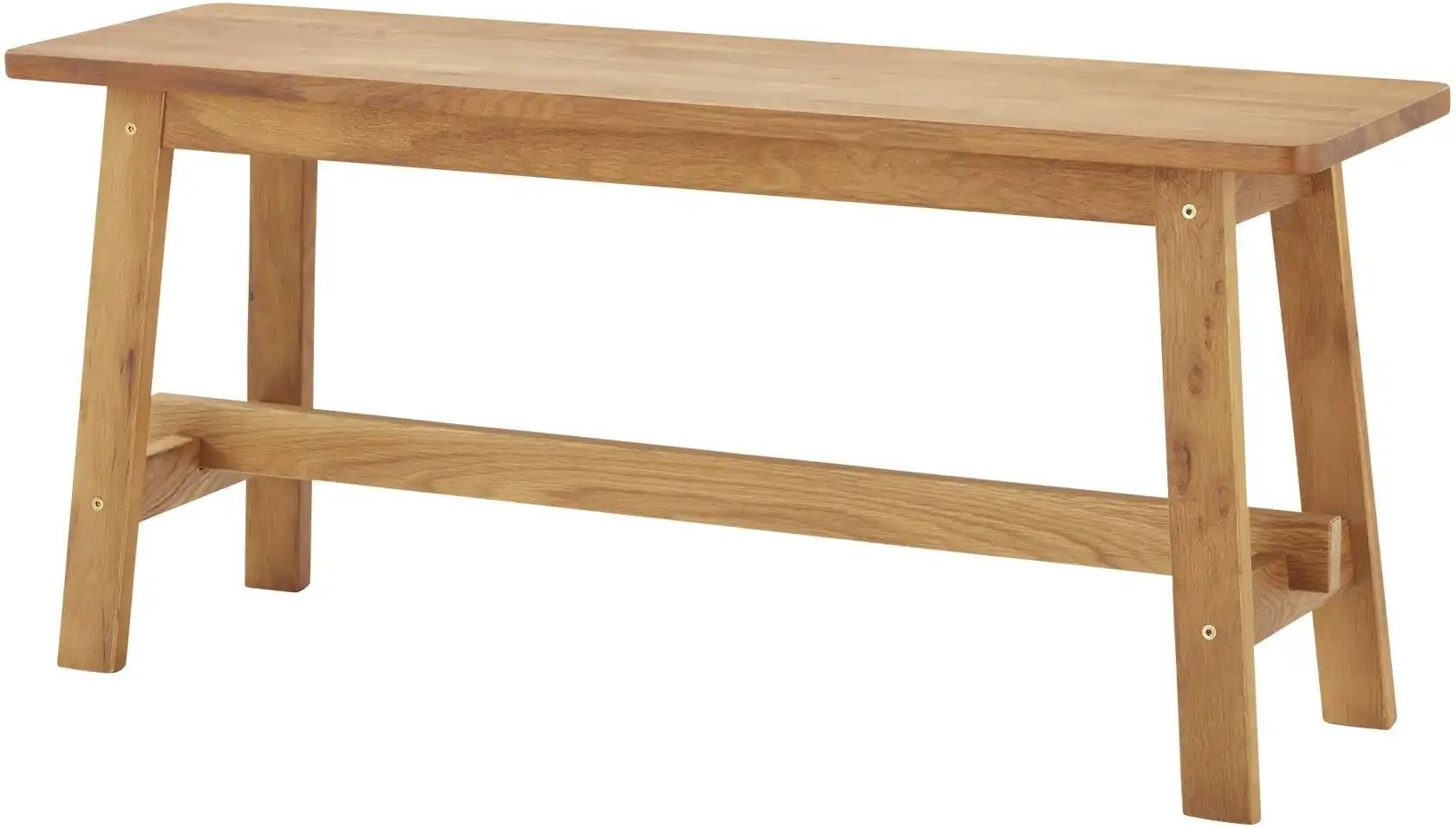 Bank aus Massivholz Siro ¦ holzfarben ¦ Maße (cm): B: 29 H: 45 Bänke > Einzelbänke - Höffner