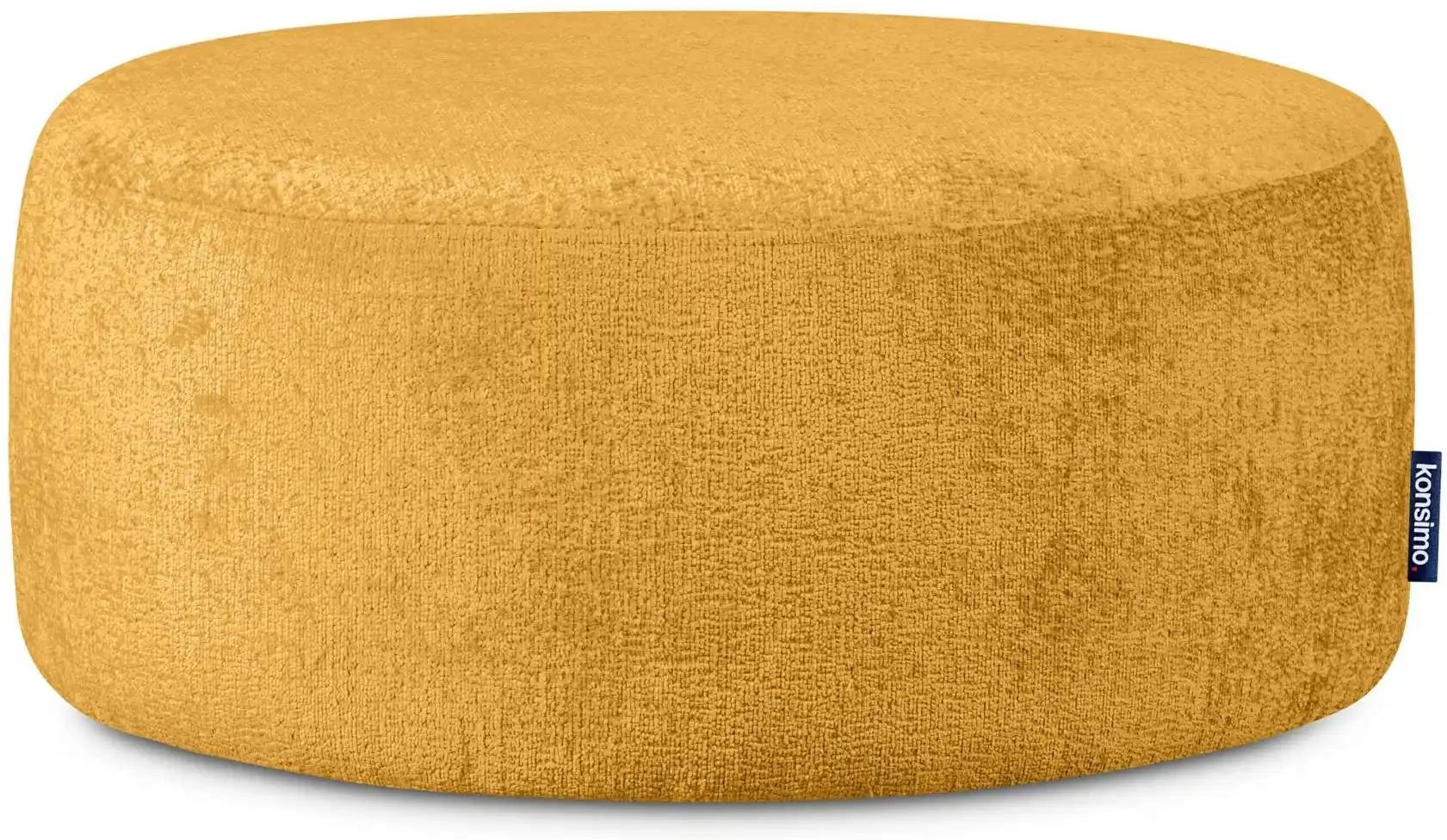 KONSIMO Hocker Raggi ¦ gelb Ø: 80 Polstermöbel > Hocker - Höffner