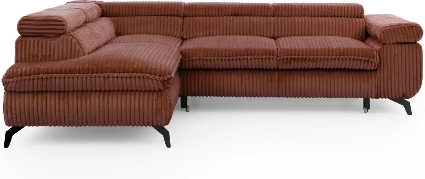 S-STYLE Ecksofa mit Schlaffunktion Bonnie ¦ rot ¦ Maße (cm): B: 275 H: 76 Polstermöbel > Sofas > Ecksofas - Höffner