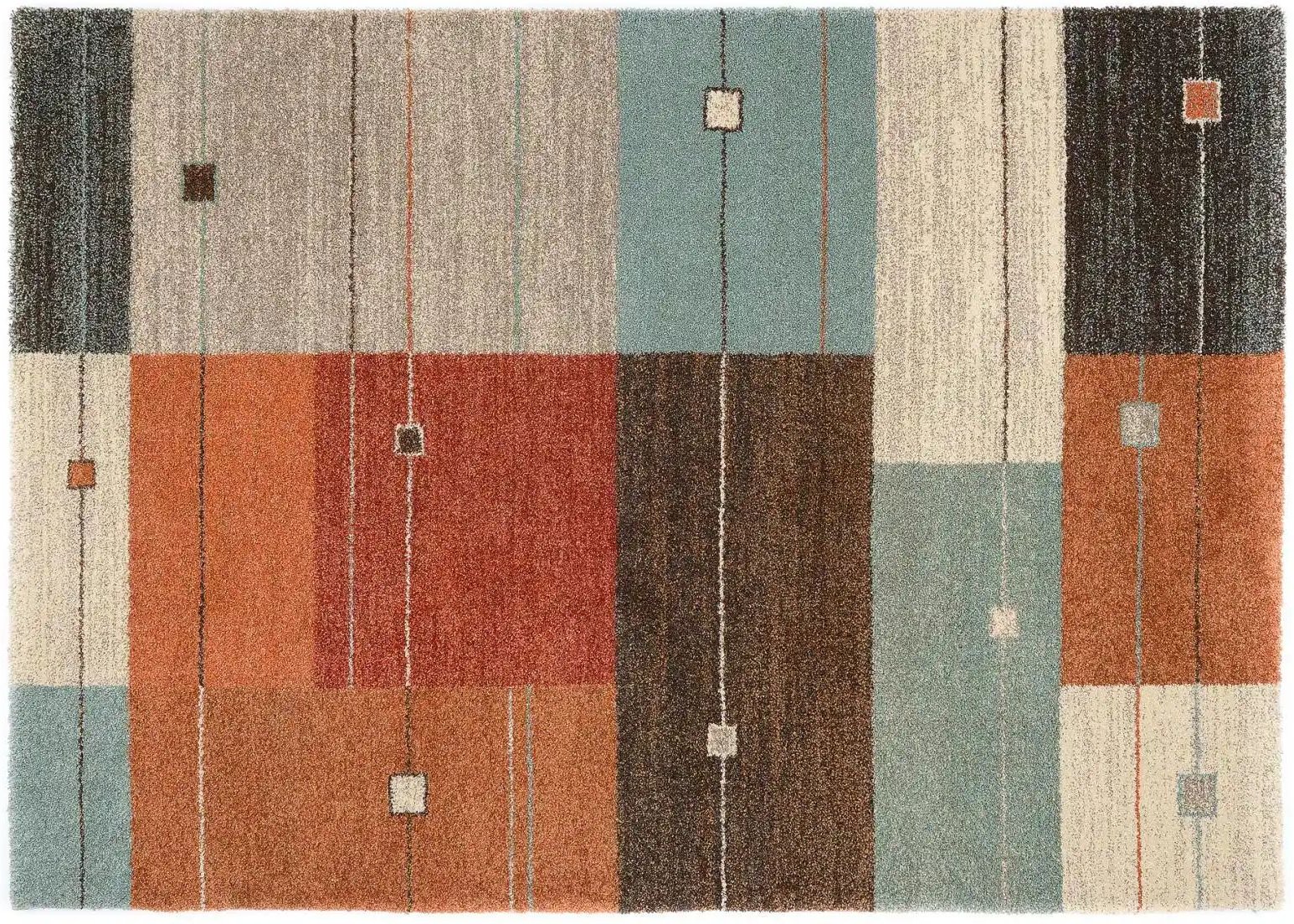 Thumbnail - Kurzflorteppich ¦ mehrfarbig ¦ Synthetische Fasern ¦ Maße (cm): B: 65 H: 2 Teppiche > Kurzflorteppiche - Höffner