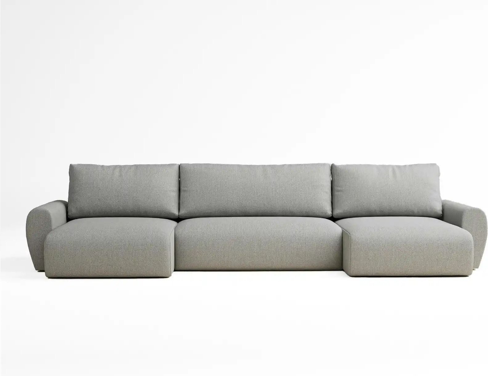 Wohnlandschaft Numba ¦ grau ¦ Maße (cm): B: 397 H: 70 Polstermöbel > Sofas > Wohnlandschaften - Höffner