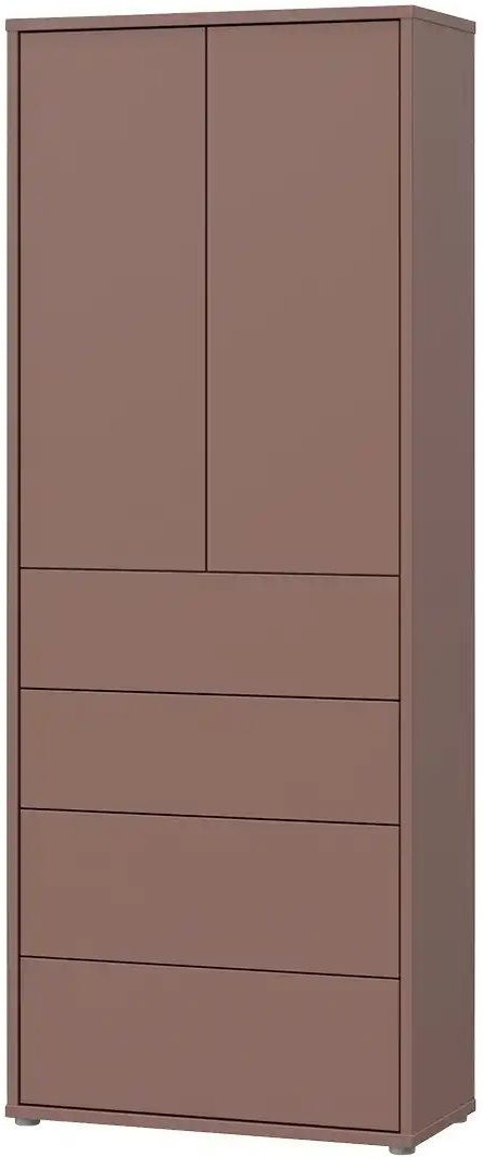 Mehrzweckschrank Bolognano ¦ rot ¦ Maße (cm): B: 74,5 H: 191,9 T: 34.9 Schränke > Mehr Schränke > Mehrzweckschränke - H...