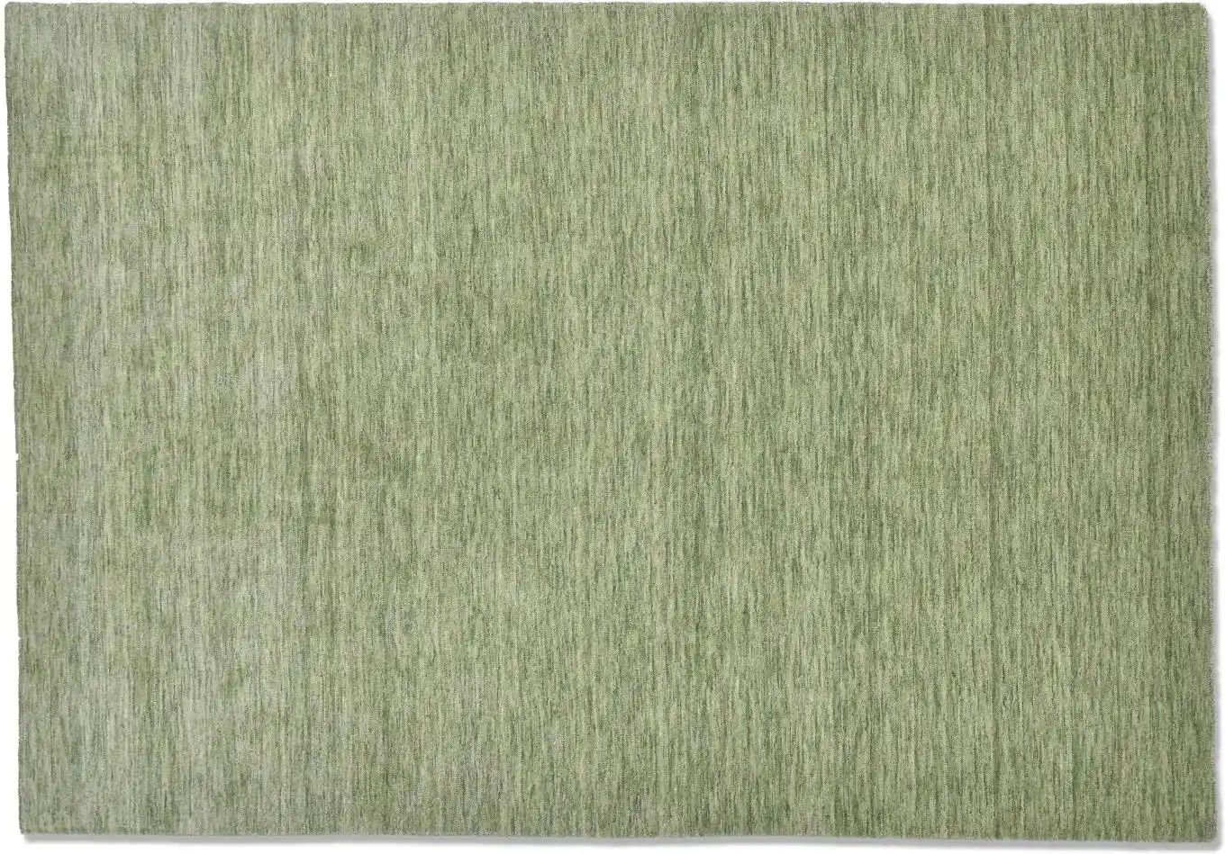 SANSIBAR Sylt Wollteppich List ¦ grün ¦ Wolle ¦ Maße (cm): B: 60 H: 1,3 Teppiche > Kurzflorteppiche - Höffner