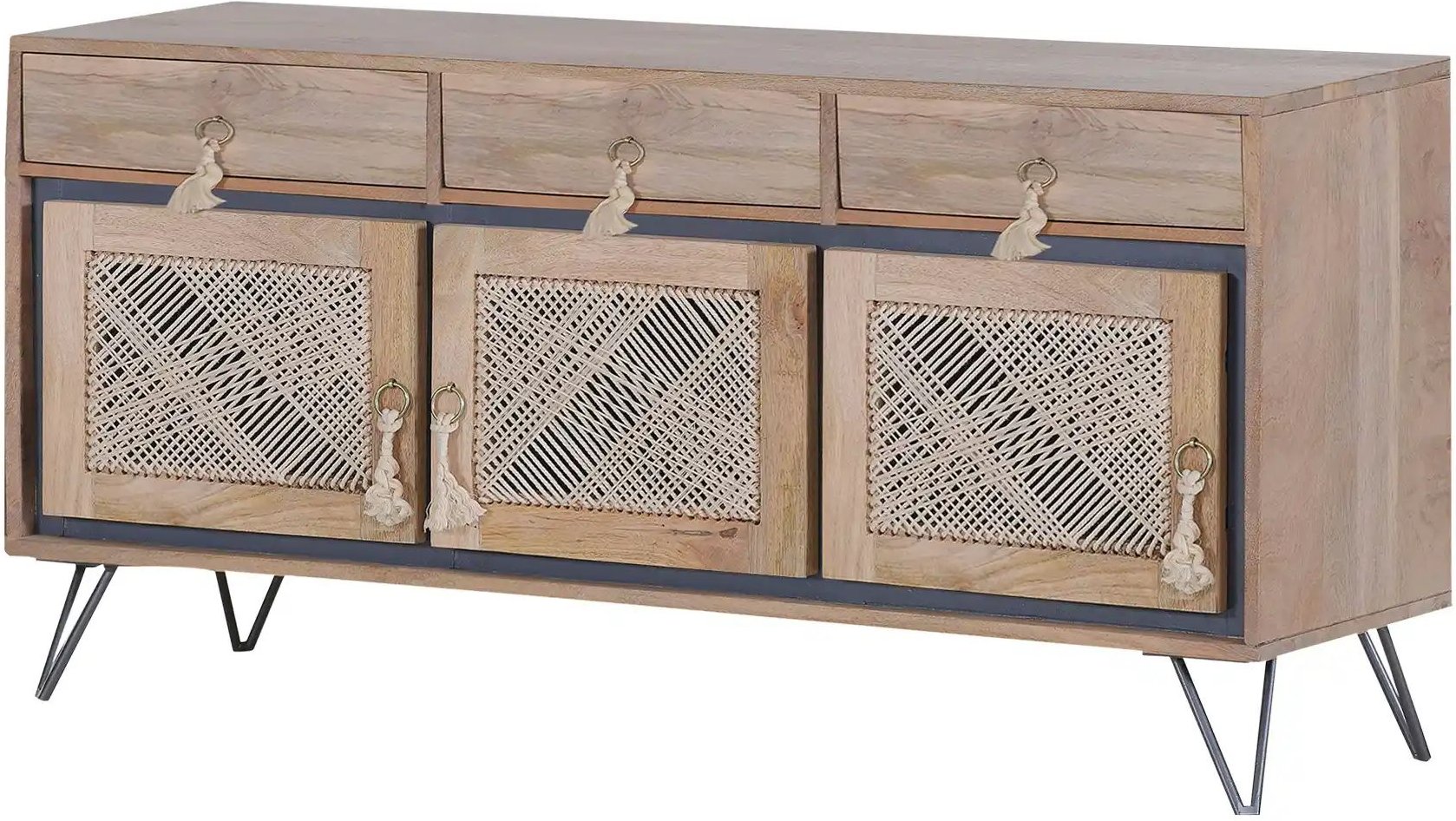 Sideboard Almina ¦ holzfarben ¦ Maße (cm): B: 150 H: 80 T: 45.0 Kommoden & Sideboards > Sideboards - Höffner