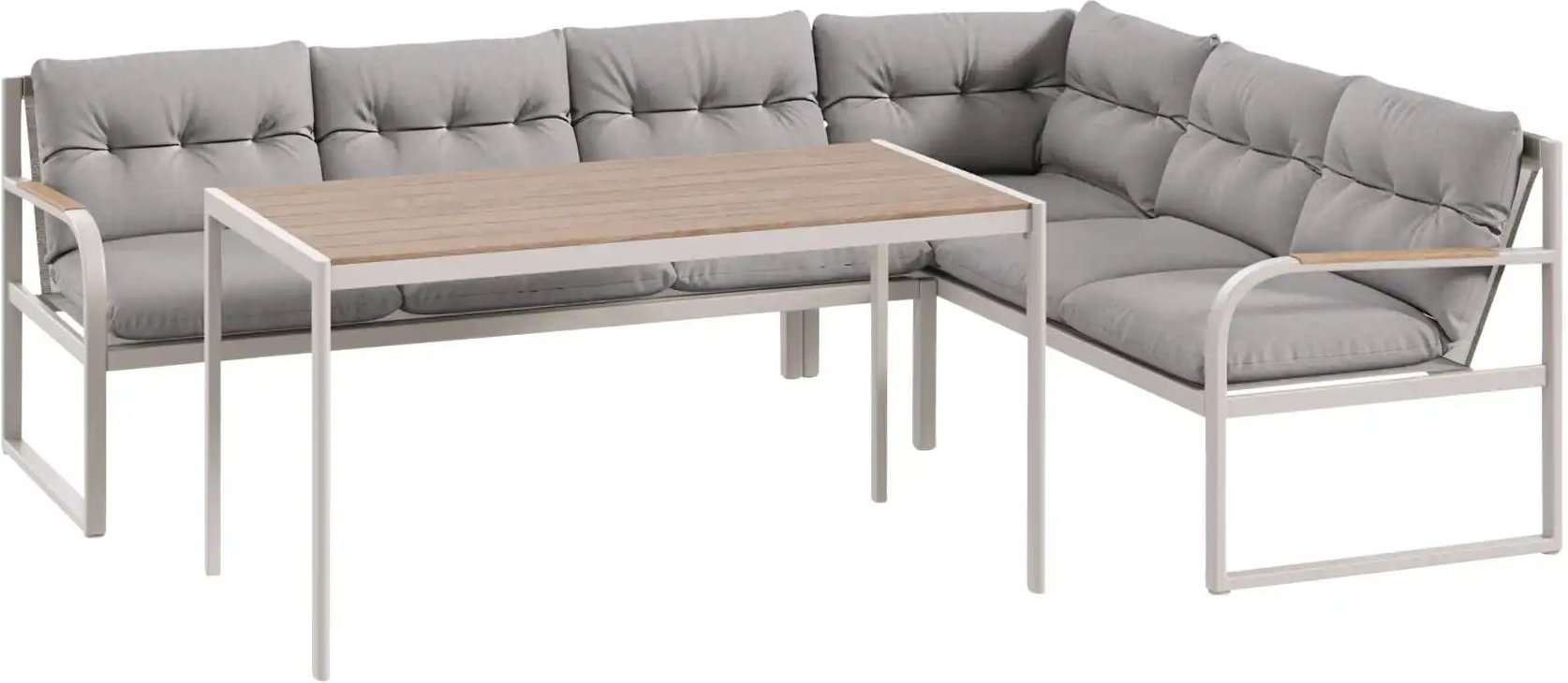 a casa mia Dining-Gruppe Lindos Garten > Gartenmöbel > Gartenmöbelsets - Höffner