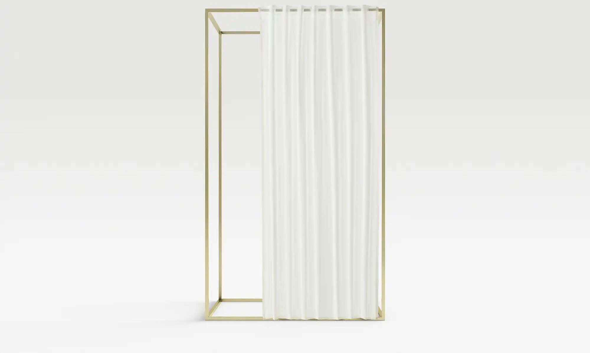 como Schlaufenschal  Lili ¦ creme ¦ Baumwollmischgewebe ¦ Maße (cm): B: 140 H: 245 Gardinen & Rollos > Gardinen & Vorhän...