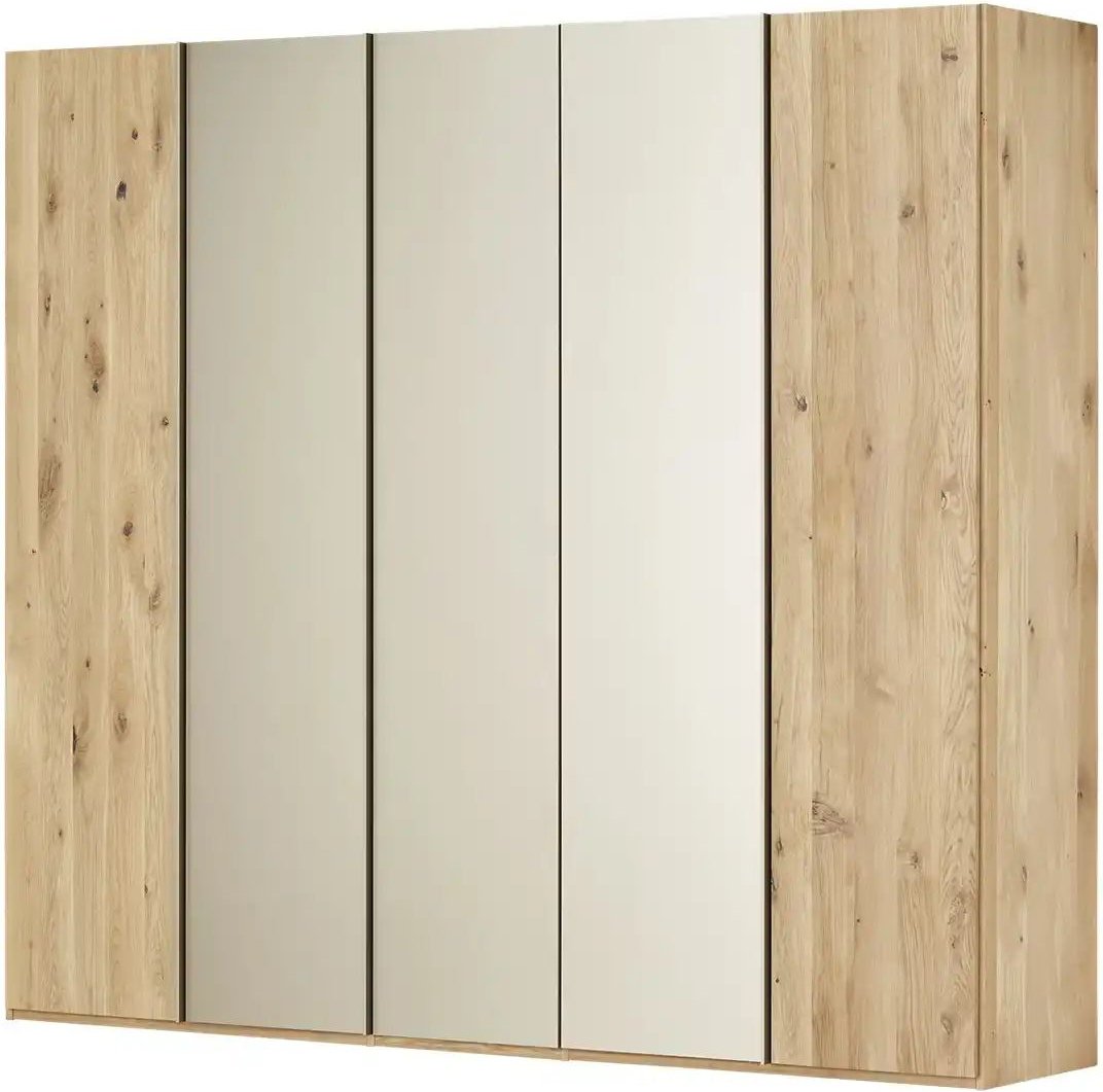 Drehtürenschrank 5-türig Kaja ¦ holzfarben ¦ Maße (cm): B: 249,6 H: 222,3 T: 57.0 Schränke > Kleiderschränke > Drehtür...