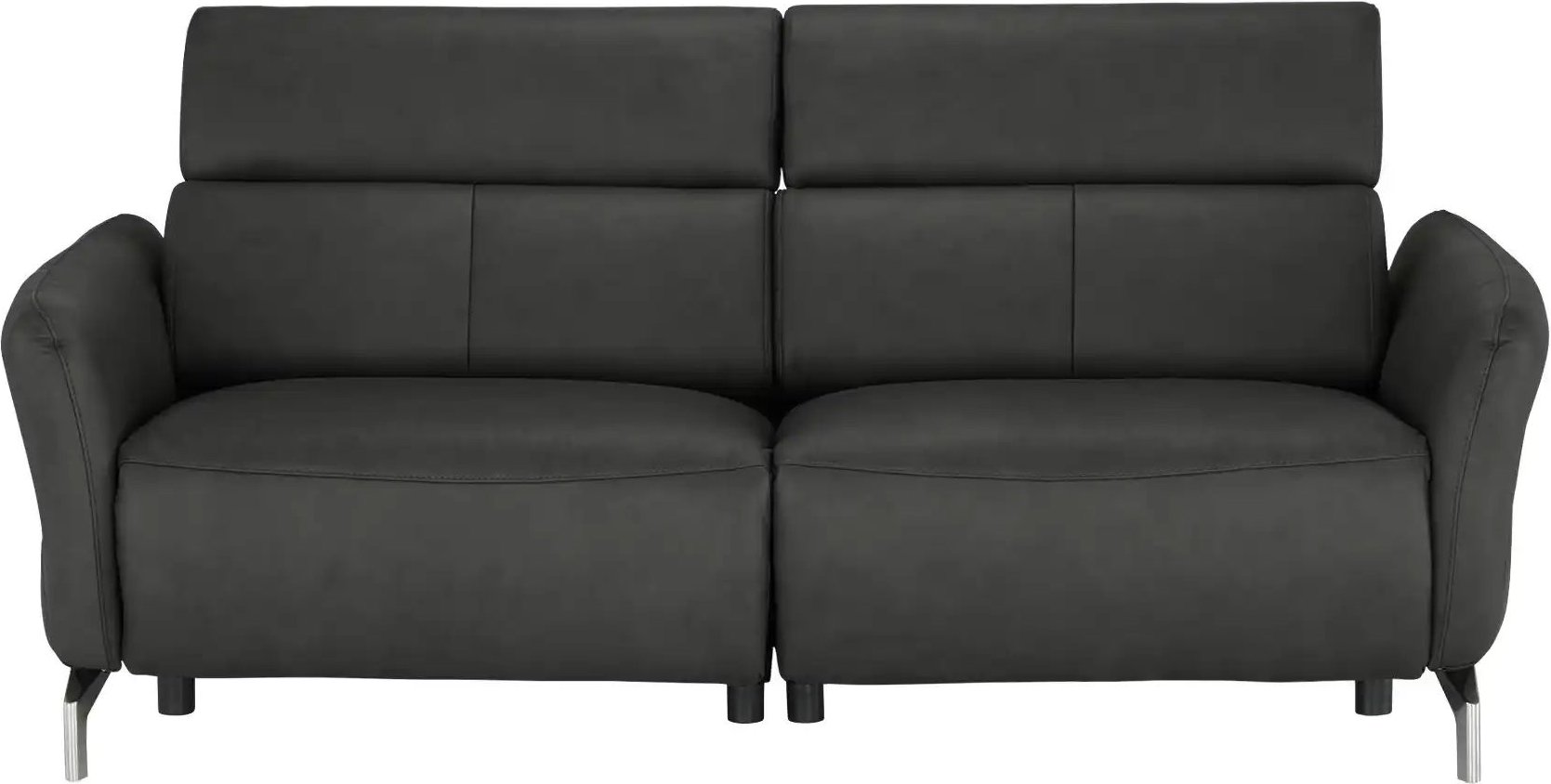 uno Sofa 3-sitzig Messina ¦ schwarz ¦ Maße (cm): B: 198 H: 98 T: 101.0 Polstermöbel > Sofas > 3-Sitzer - Höffner