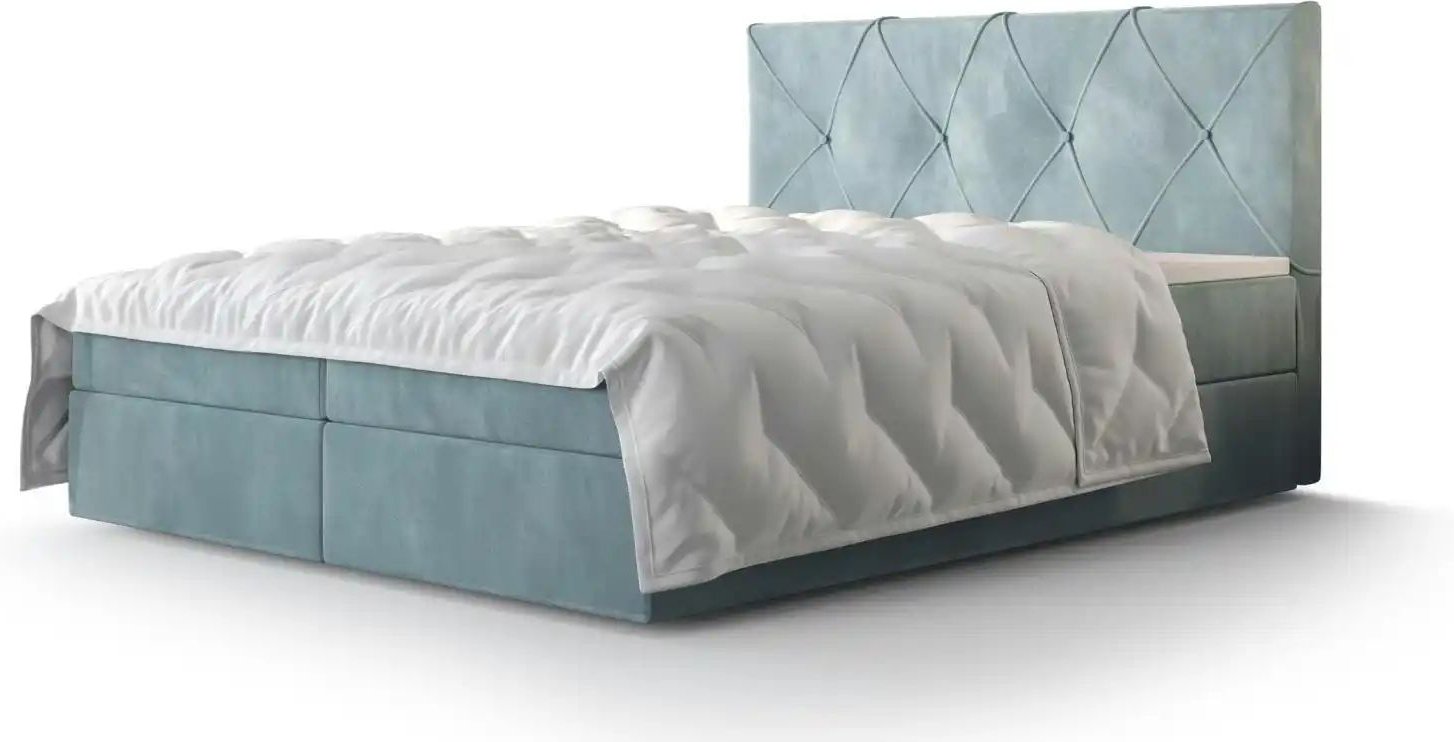 Boxbett mit Stauraum Altea ¦ blau ¦ Maße (cm): B: 200 H: 102 Betten > Komfortbetten - Höffner