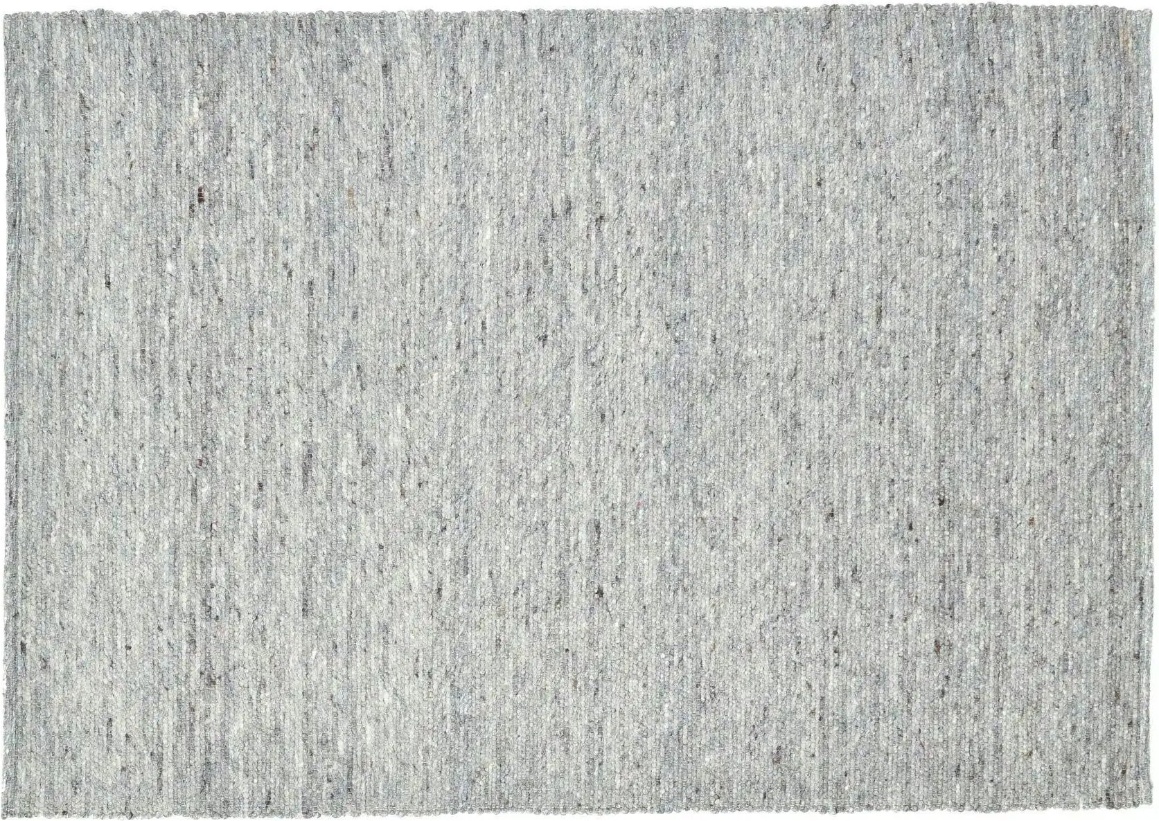 SANSIBAR Sylt Wollteppich  Hörnum ¦ grau ¦ Wolle ¦ Maße (cm): B: 40 H: 1,2 Teppiche > Wohnteppiche - Höffner