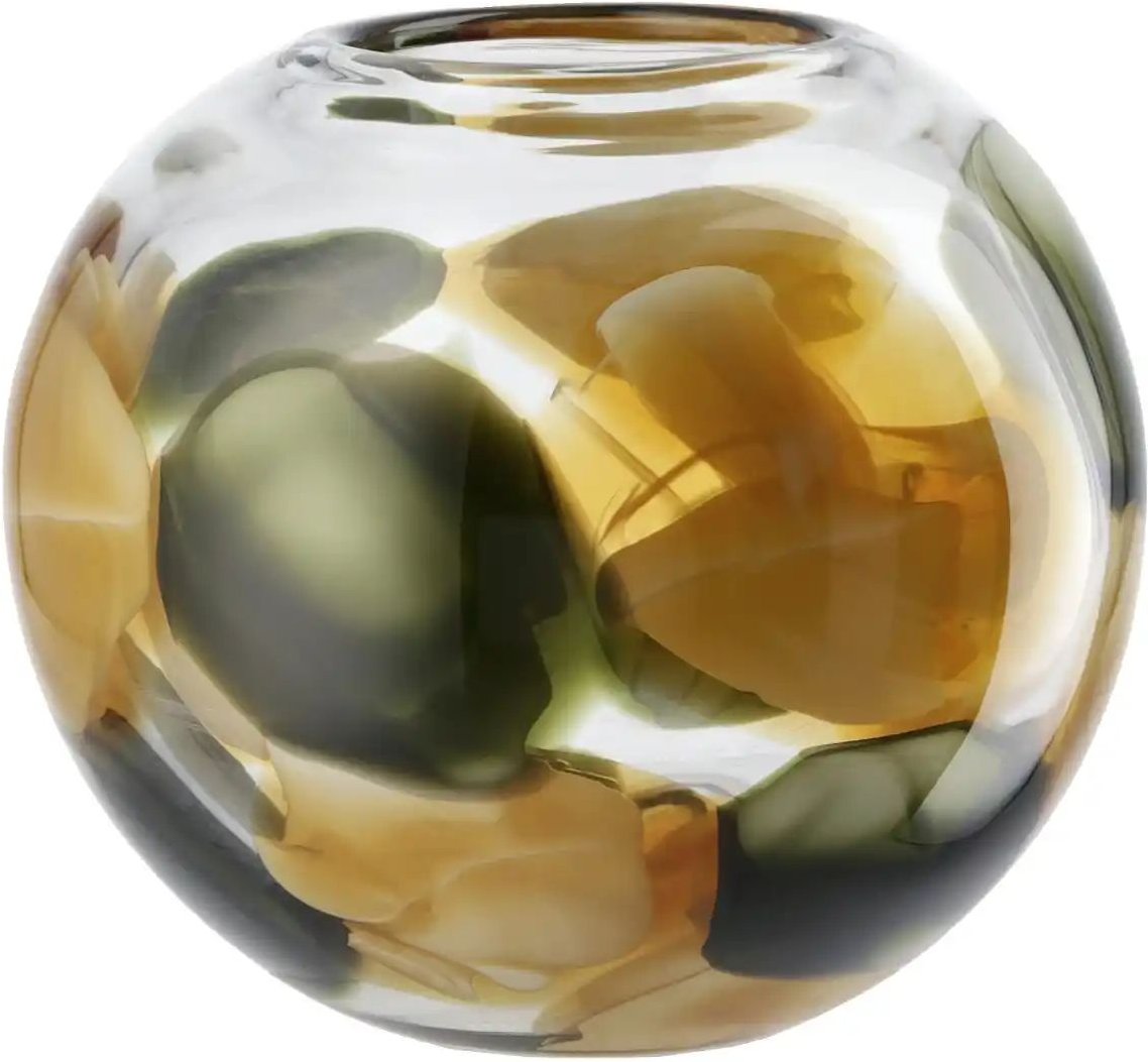 Peill+Putzler Vase ¦ grün ¦ Glas ¦ Maße (cm): H: 13 Ø: 15 Accessoires > Vasen - Höffner