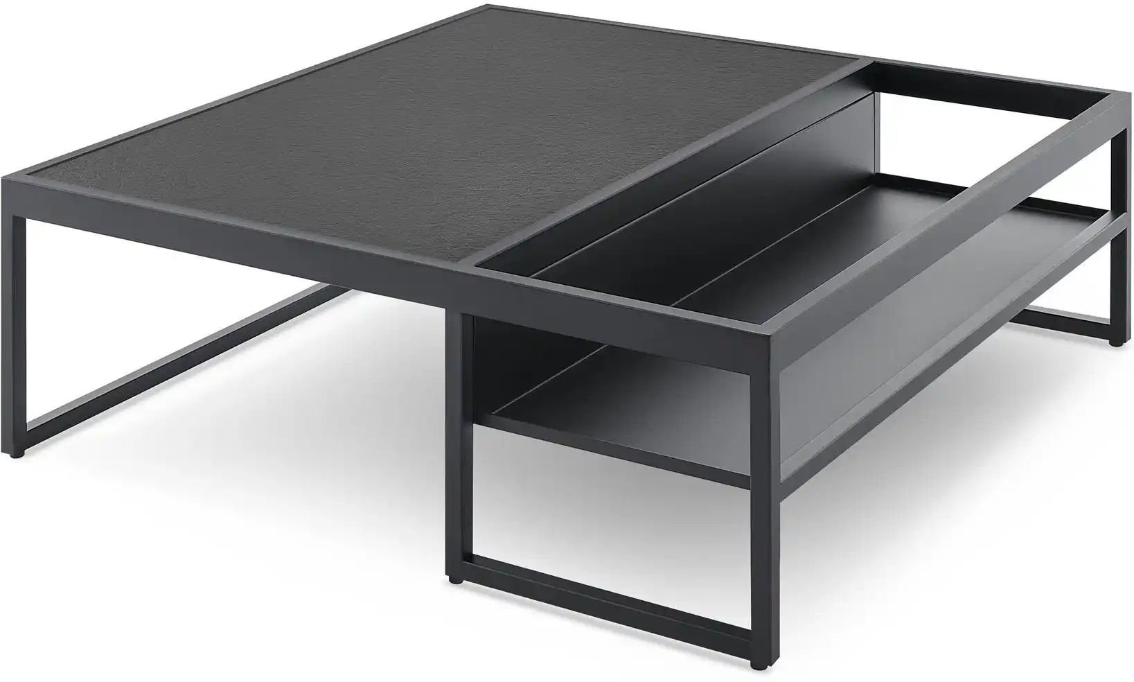 Couchtisch ¦ schwarz ¦ Maße (cm): B: 90 H: 30 Tische > Couchtische > Couchtisch Massivholz - Höffner