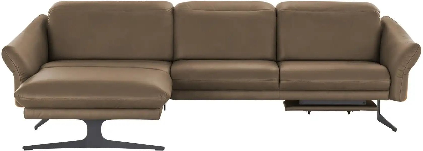 Thumbnail - himolla Ecksofa aus Echtleder 1059 ¦ braun ¦ Maße (cm): B: 284 H: 83 T: 179.0 Polstermöbel > Sofas > Ecksofas - Höffner