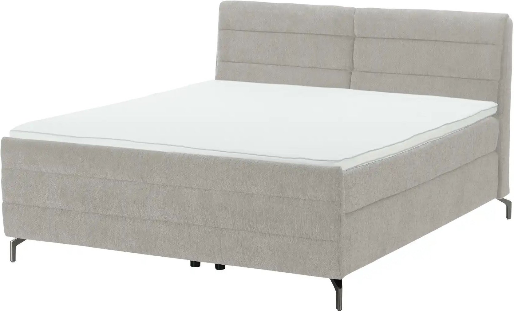 pop Boxspringbett Maranello ¦ grau ¦ Maße (cm): B: 188 H: 116 Betten > Boxspringbetten - Höffner