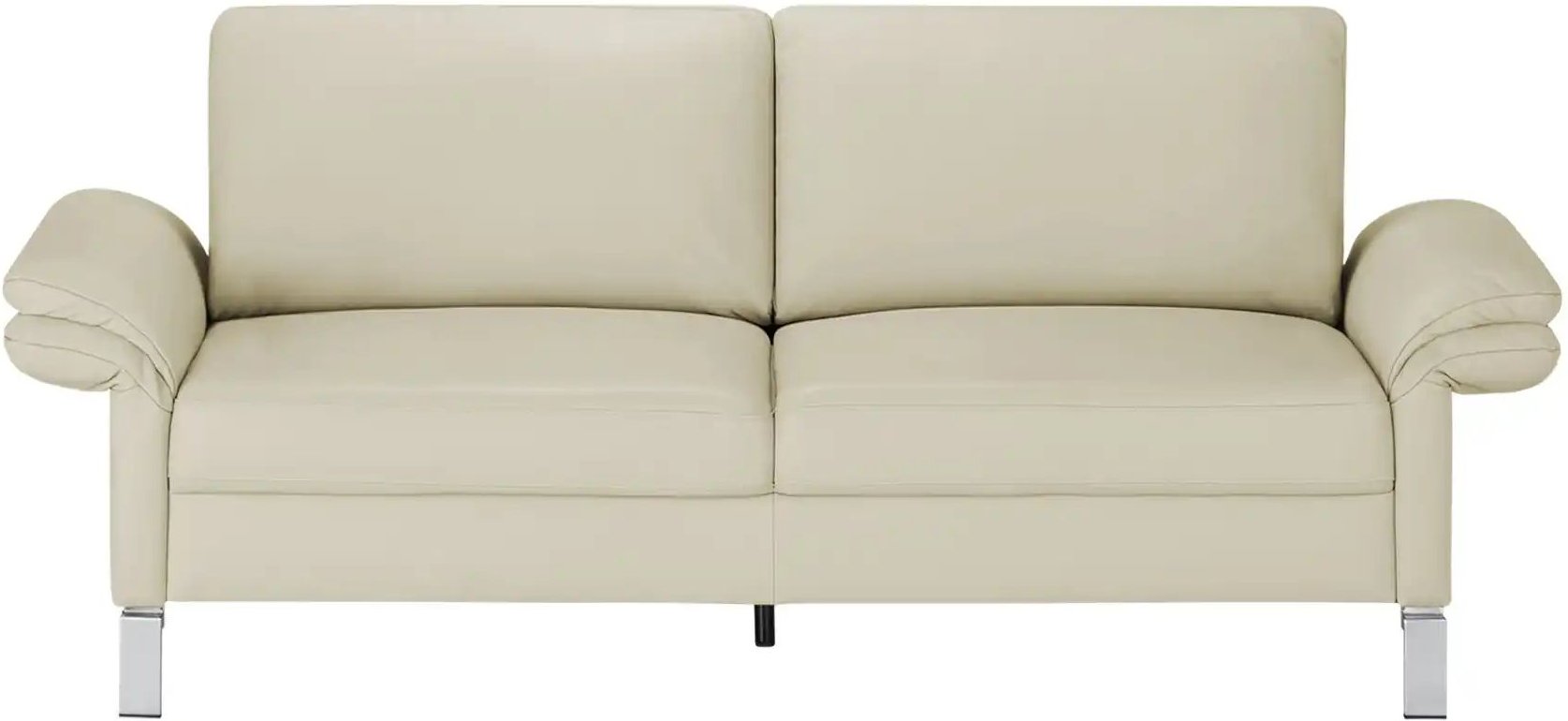 Max Schelling Einzelsofa aus Echtleder Maximum ¦ beige ¦ Maße (cm): B: 194 H: 86 T: 97.0 Polstermöbel > Sofas > 2-Sitzer...