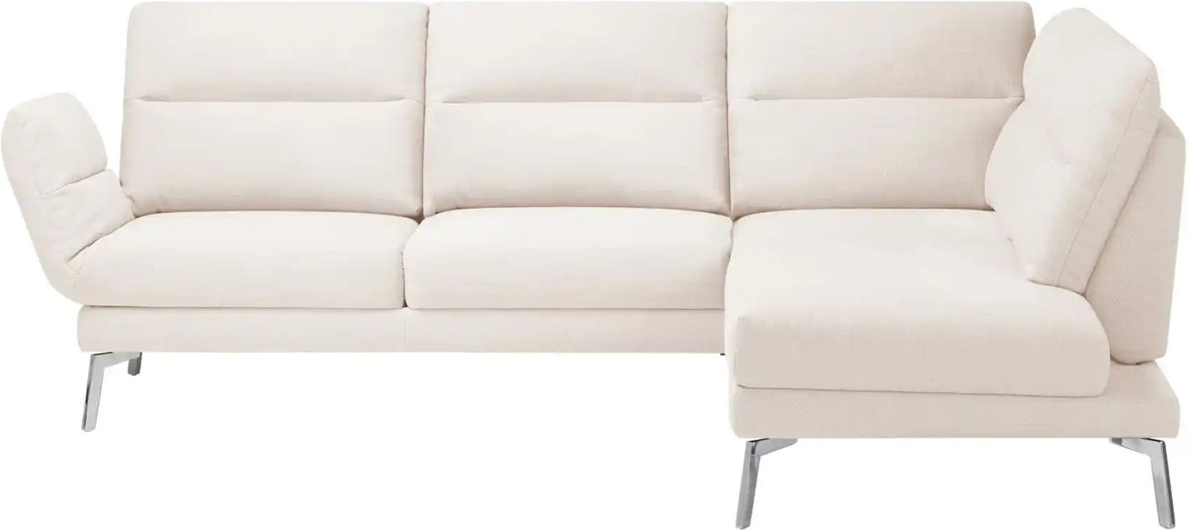 Max Schelling Ecksofa Sentence ¦ creme ¦ Maße (cm): B: 250 T: 208.0 Polstermöbel > Sofas > 3-Sitzer - Höffner