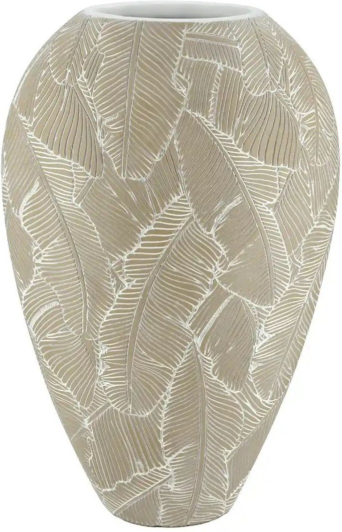 Thumbnail - Deko Vase ¦ beige ¦ Polyresin (Kunstharz) ¦ Maße (cm): B: 24,5 H: 40,5 T: 13.0 Accessoires > Vasen - Höffner