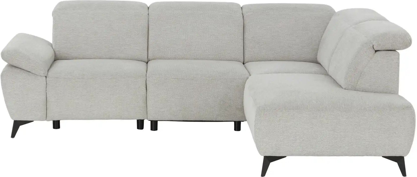 uno Ecksofa Belfast ¦ grau ¦ Maße (cm): B: 260 H: 100 T: 203.0 Polstermöbel > Sofas > Ecksofas - Höffner