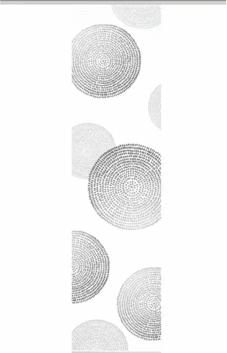 Thumbnail - HOME in green Schiebevorhang ¦ grau ¦ Synthetik ¦ Maße (cm): B: 60 H: 245 Gardinen & Rollos > Gardinen & Vorhänge > Sc...