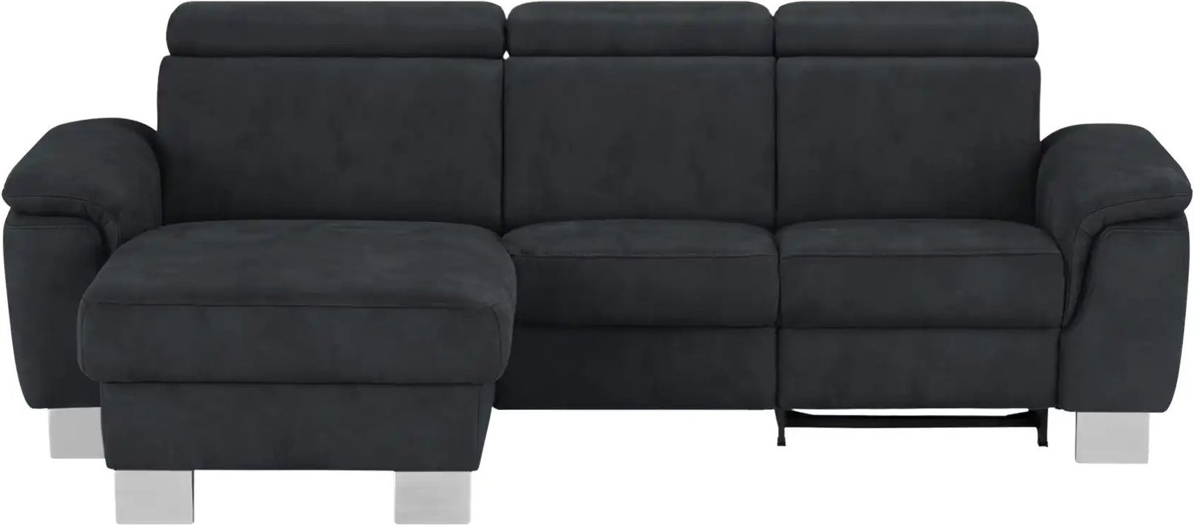 Thumbnail - Mein Sofa bold Ecksofa Beata ¦ schwarz ¦ Maße (cm): B: 234 H: 80 T: 163.0 Polstermöbel > Sofas > 3-Sitzer - Höffner