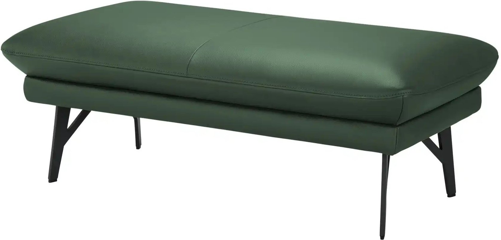 himolla Lederhocker 1928 ¦ grün ¦ Maße (cm): B: 121 H: 45 T: 65.0 Polstermöbel > Hocker - Höffner