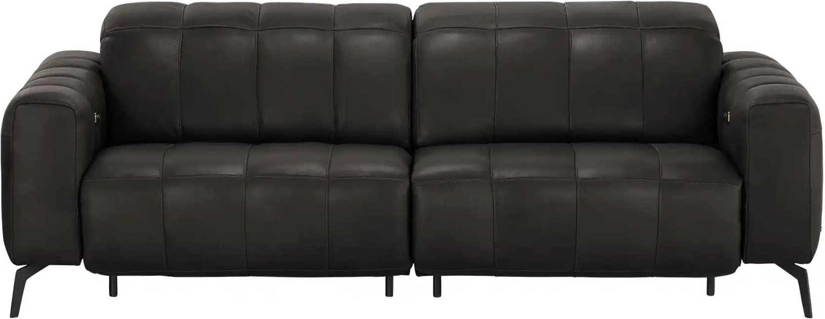 Natuzzi Editions Ledersofa mit Kopfteilverstellung Portento ¦ braun ¦ Maße (cm): B: 232 H: 78 T: 109.0 Polstermöbel > So...