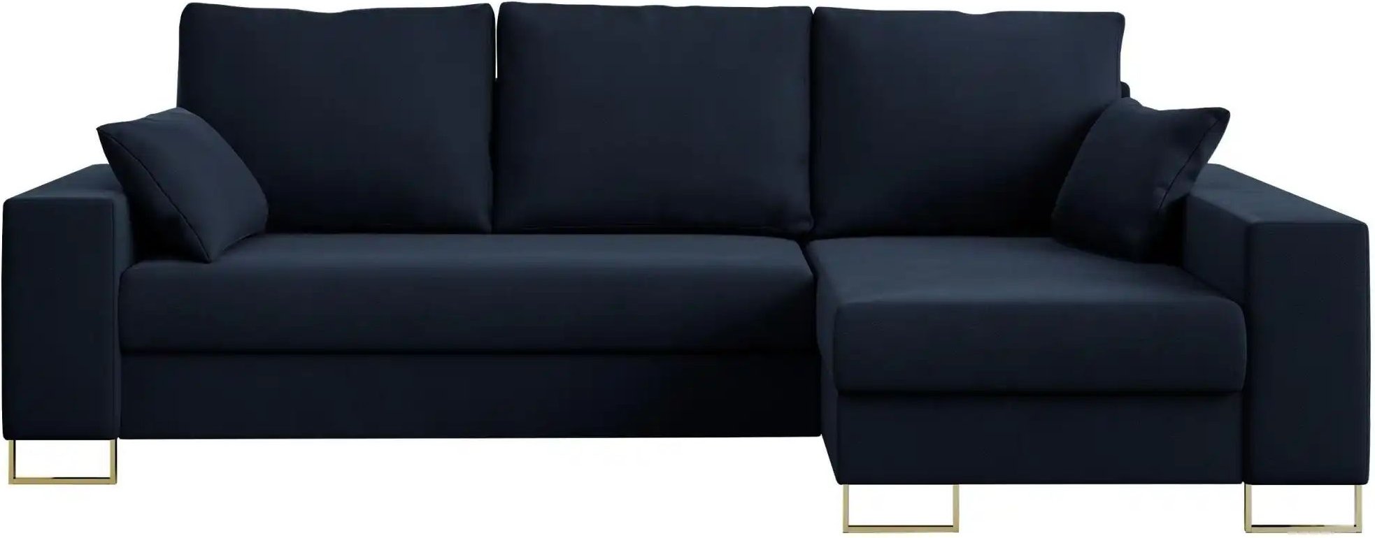 Ecksofa mit Schlaffunktion Dorain ¦ blau ¦ Maße (cm): B: 242 H: 85 Polstermöbel > Sofas > 3-Sitzer - Höffner