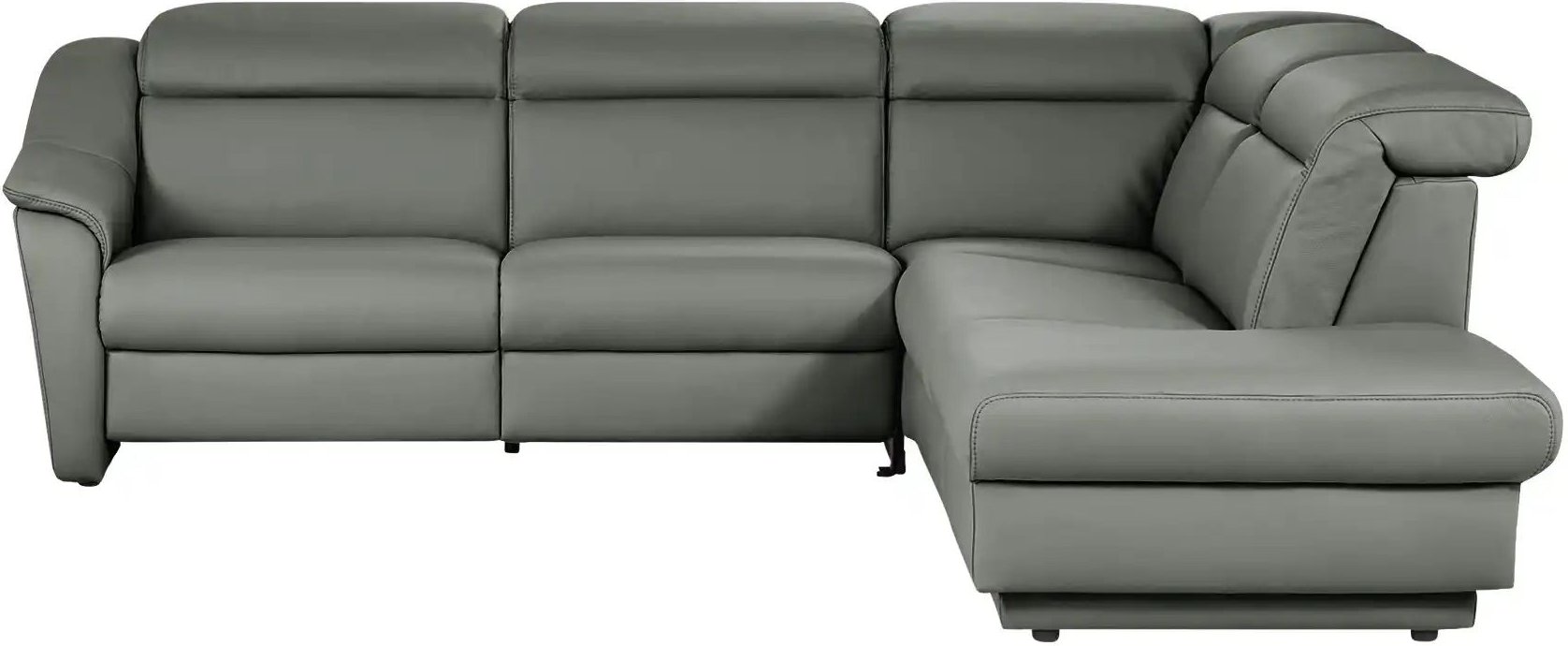 himolla Ecksofa Leder 9707 ¦ grau ¦ Maße (cm): B: 275 H: 84 T: 245.0 Polstermöbel > Sofas > Ecksofas - Höffner