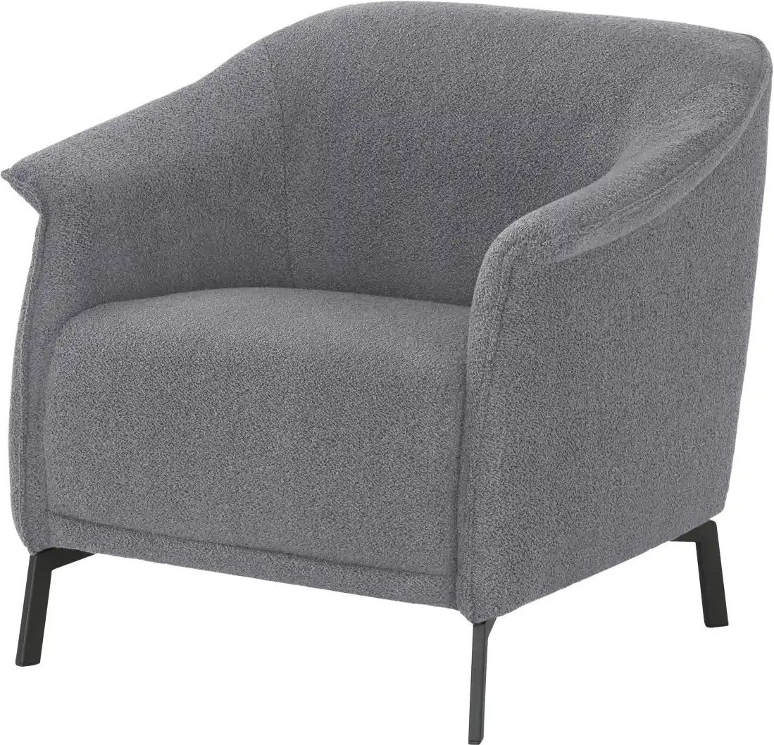 Max Schelling Sessel besonders legere Polsterung Lamia ¦ grau ¦ Maße (cm): B: 80 H: 77 T: 83.0 Polstermöbel > Sessel > F...