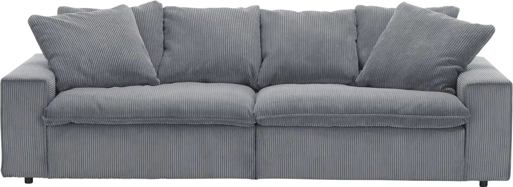 SOHO Big Sofa Kini ¦ grau ¦ Maße (cm): B: 260 H: 83 T: 120.0 Polstermöbel > Sofas > 3-Sitzer - Höffner