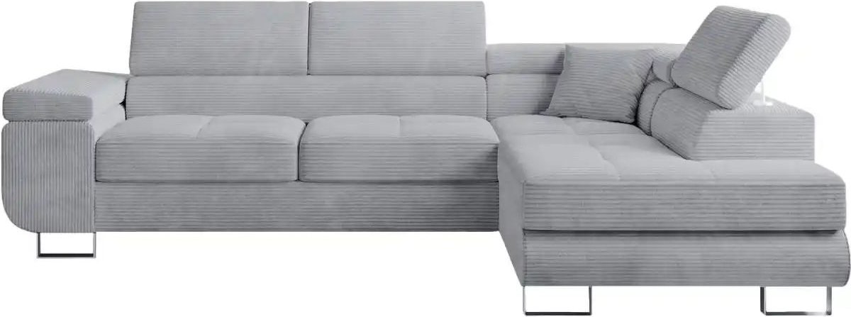 Ecksofa Anton ¦ grau ¦ Maße (cm): B: 275 H: 90 Polstermöbel > Sofas > Ecksofas - Höffner