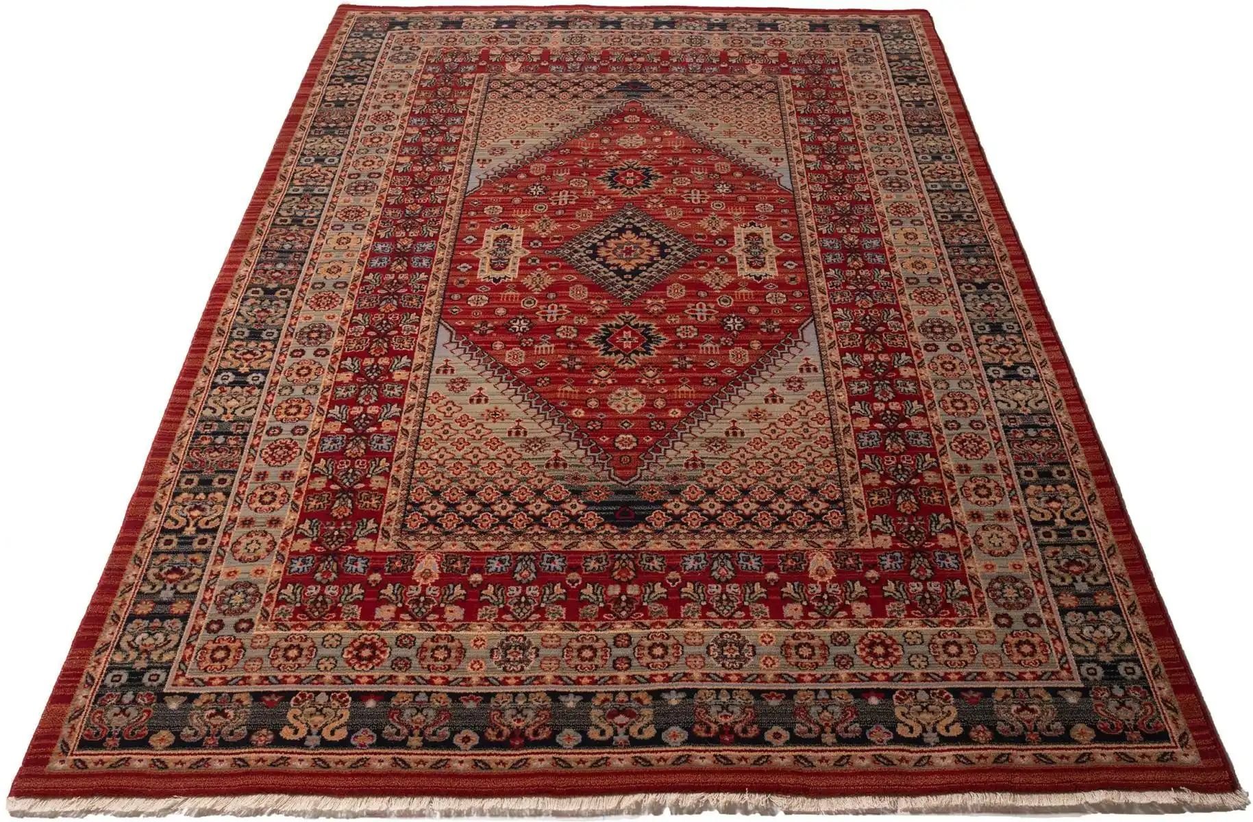 THEKO Wollteppich Saharna ¦ rot ¦ Wolle ¦ Maße (cm): B: 250 Teppiche > Läufer - Höffner