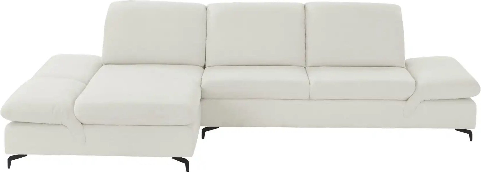 Thumbnail - W.SCHILLIG Ecksofa Saraa ¦ weiß ¦ Maße (cm): B: 314 H: 98 T: 198.0 Polstermöbel > Sofas > Ecksofas - Höffner