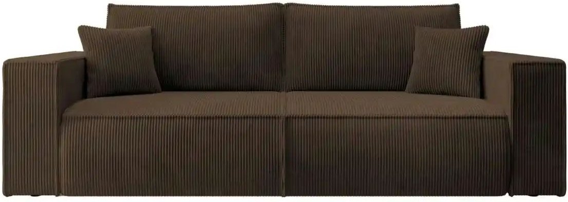 Selsey Einzelsofa mit Schlaffunktion Farese ¦ braun ¦ Maße (cm): B: 257 H: 85 Polstermöbel > Sofas > 3-Sitzer - Höffner