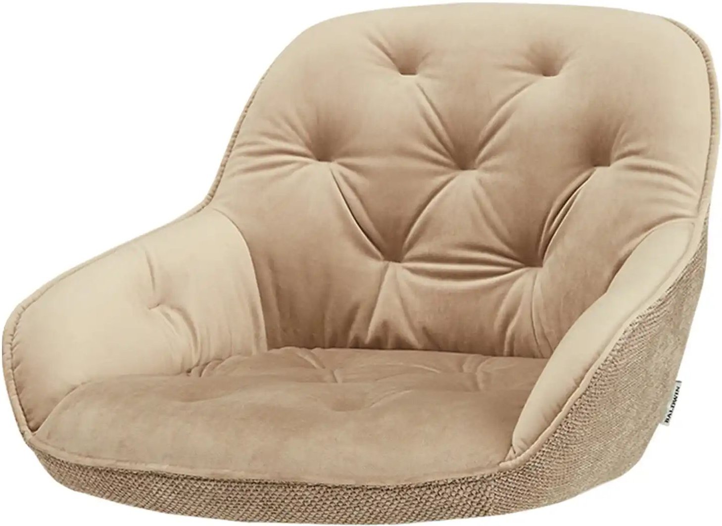 Sitzschale Baldwin ¦ beige ¦ Maße (cm): B: 54 H: 38,5 T: 56.0 Sonstiges Zubehör - Höffner