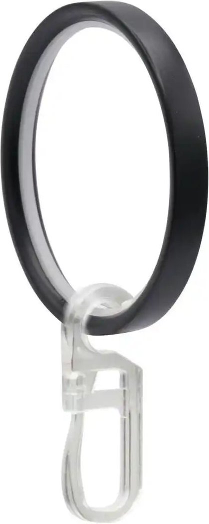 Mydeco Breitring 8er-Set ¦ schwarz ¦ Stahl ¦ Maße (cm): B: 0,4 H: 5 Gardinen & Rollos > Gardinenstangen & Zubehör > Ga...