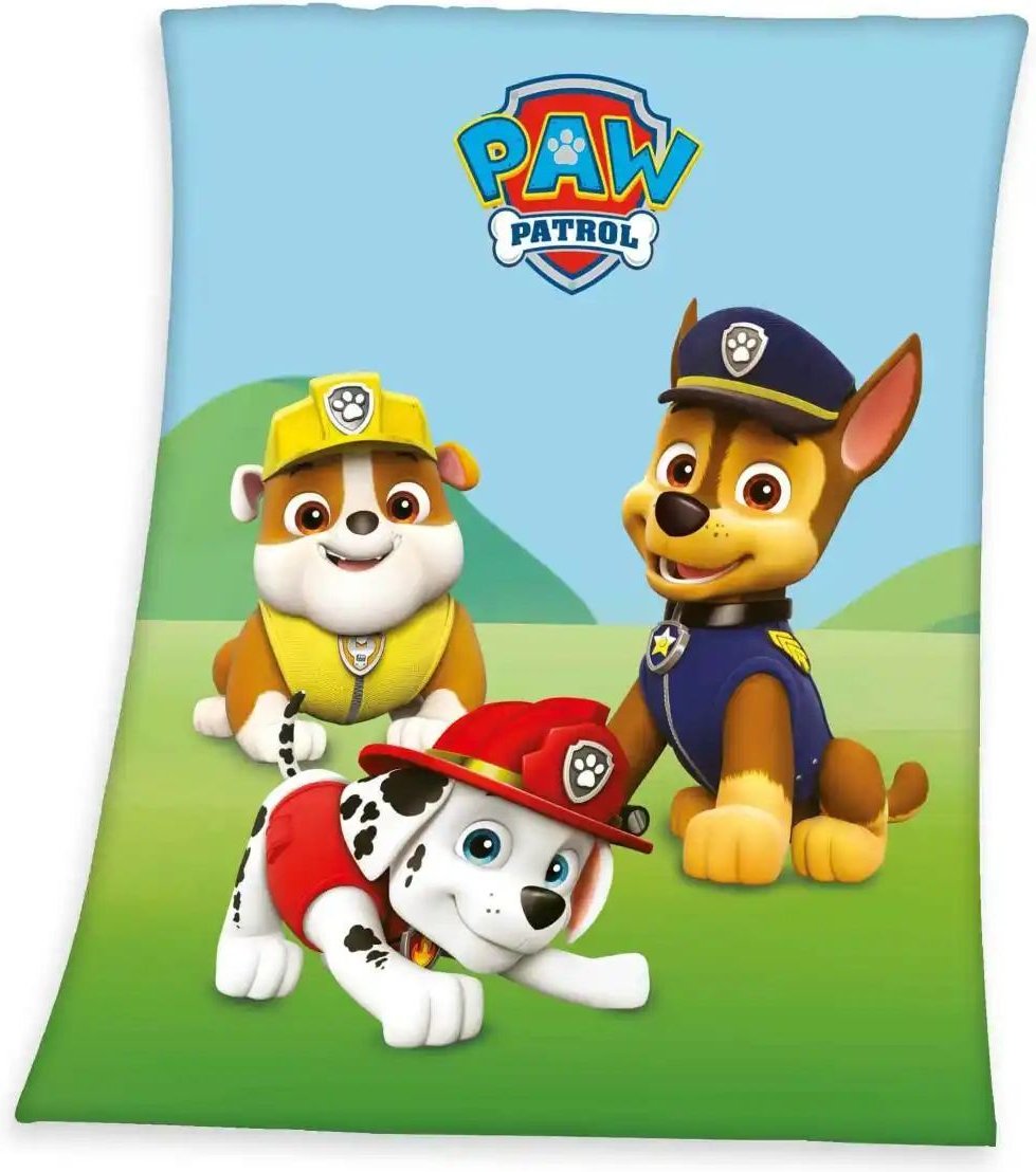 Herding Plaid Paw Patrol ¦ mehrfarbig ¦ Fleece ¦ Maße (cm): B: 130 H: 1 Dekokissen & Decken > Kuscheldecken & Wohndecke...