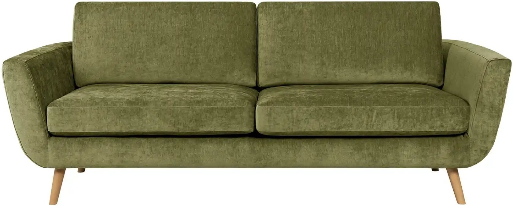 SOHO Sofa  Smilla ¦ grün ¦ Maße (cm): B: 217 H: 85 T: 93.0 Polstermöbel > Sofas > 3-Sitzer - Höffner