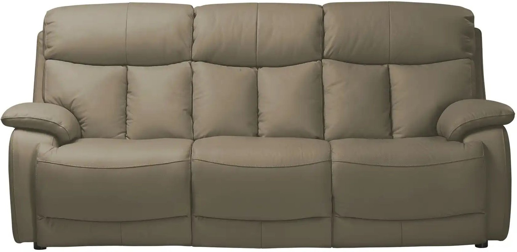 Thumbnail - Wohnwert Ledersofa aus Echtleder Ambra ¦ braun ¦ Maße (cm): B: 218 H: 102 T: 102.0 Polstermöbel > Sofas > 3-Sitzer - Höf...