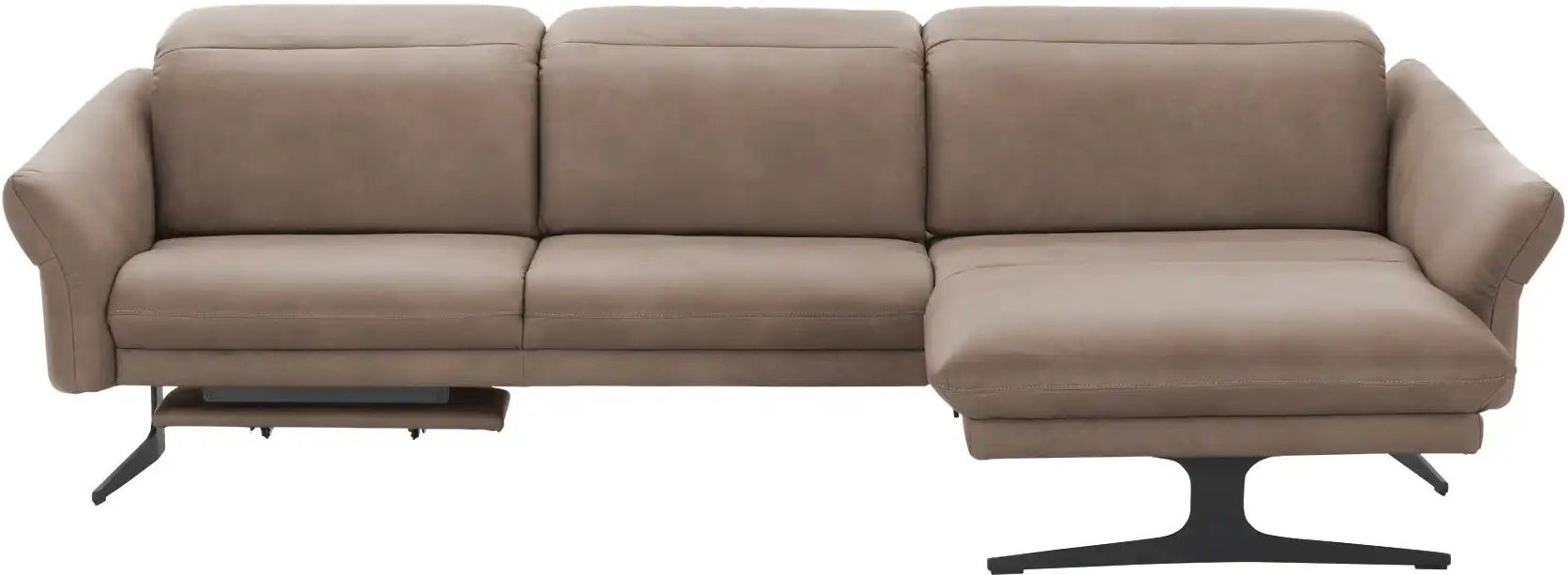 himolla Ecksofa Leder 1059 ¦ braun ¦ Maße (cm): B: 284 H: 83 T: 179.0 Polstermöbel > Sofas > Ecksofas - Höffner
