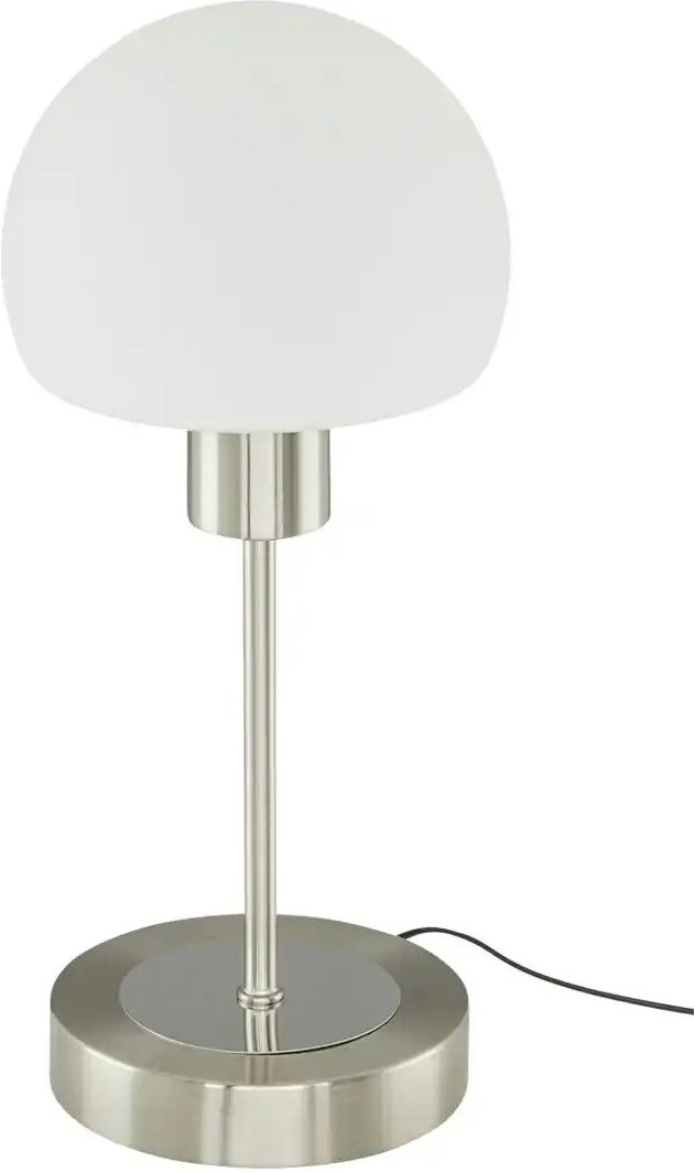 KHG LED-Tischleuchte 1-flammig chrom mit Touchdimmer ¦ silber ¦ Maße (cm): H: 31,5 Ø: 13.5 Lampen & Leuchten > Tisc...