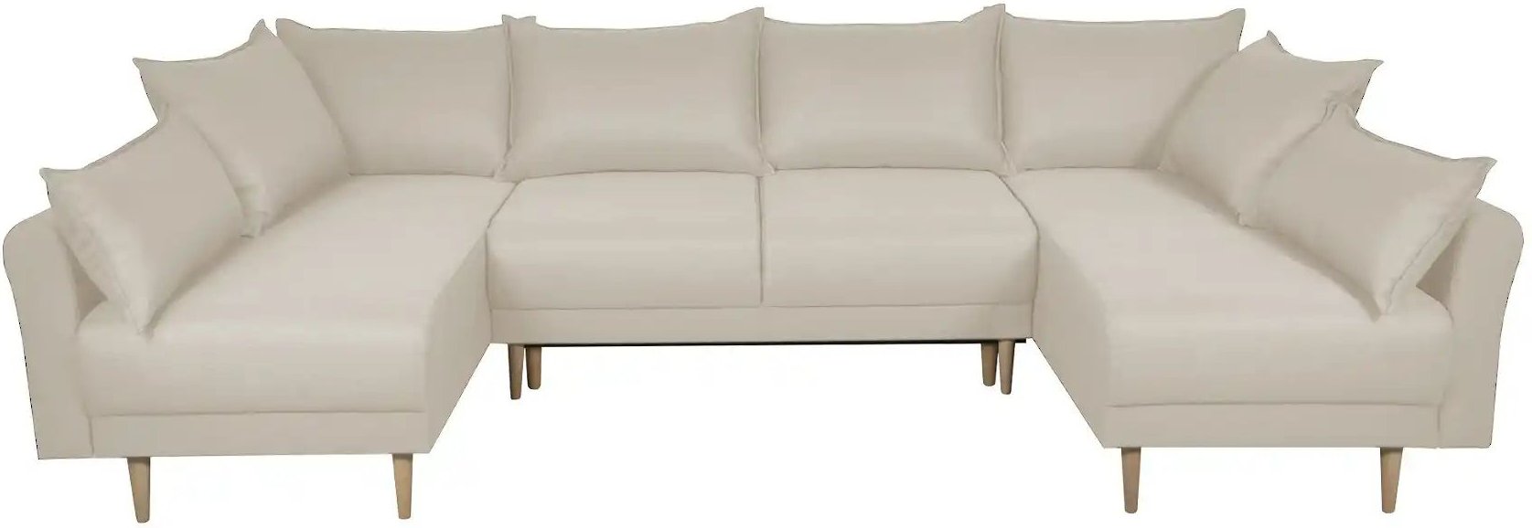 smart Wohnlandschaft  Elise ¦ beige ¦ Maße (cm): B: 293 H: 88 T: 170.0 Polstermöbel > Sofas > Schlafsofas - Höffner