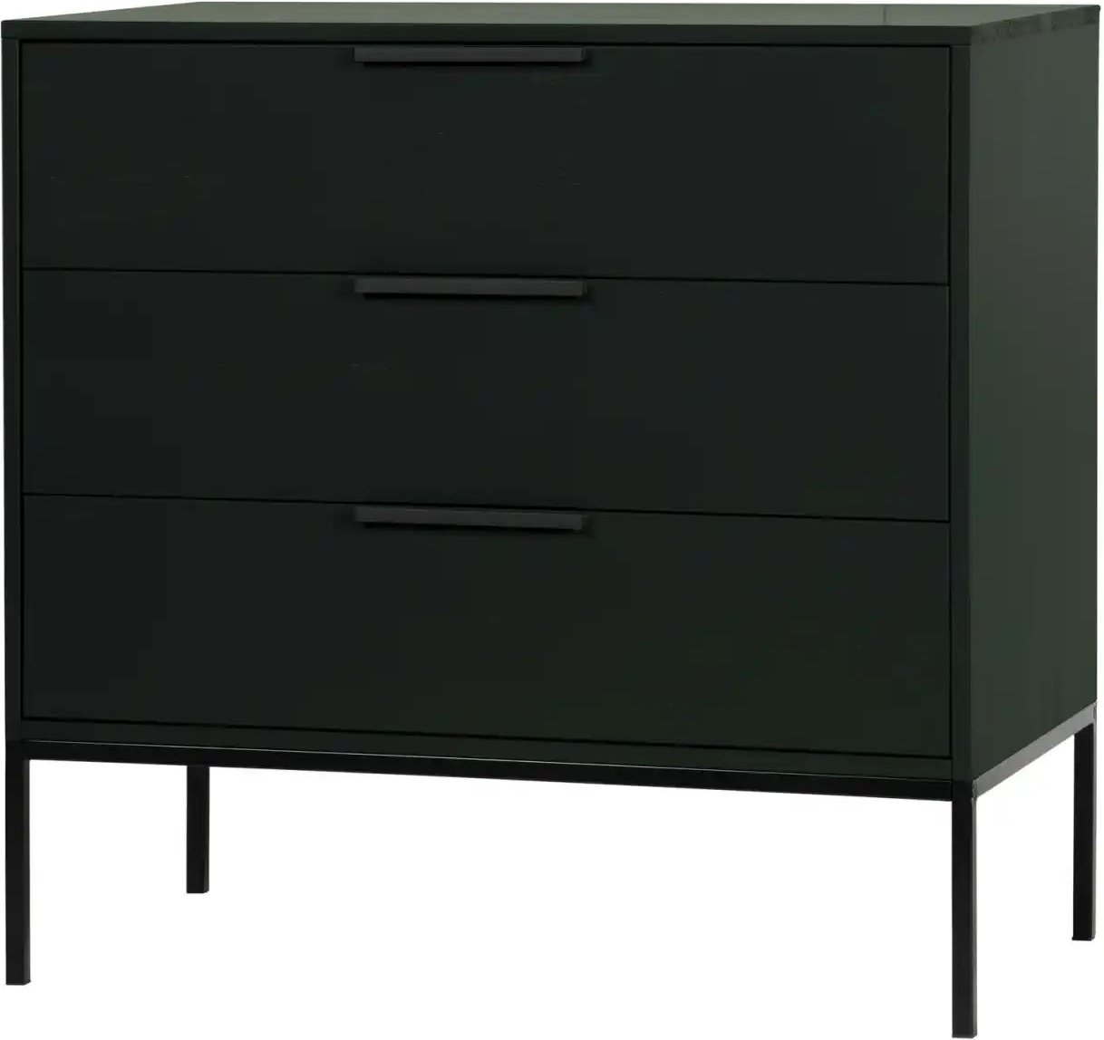 WOOOD Kommode ¦ schwarz ¦ Maße (cm): B: 94 H: 93 Kommoden & Sideboards > Kommoden - Höffner
