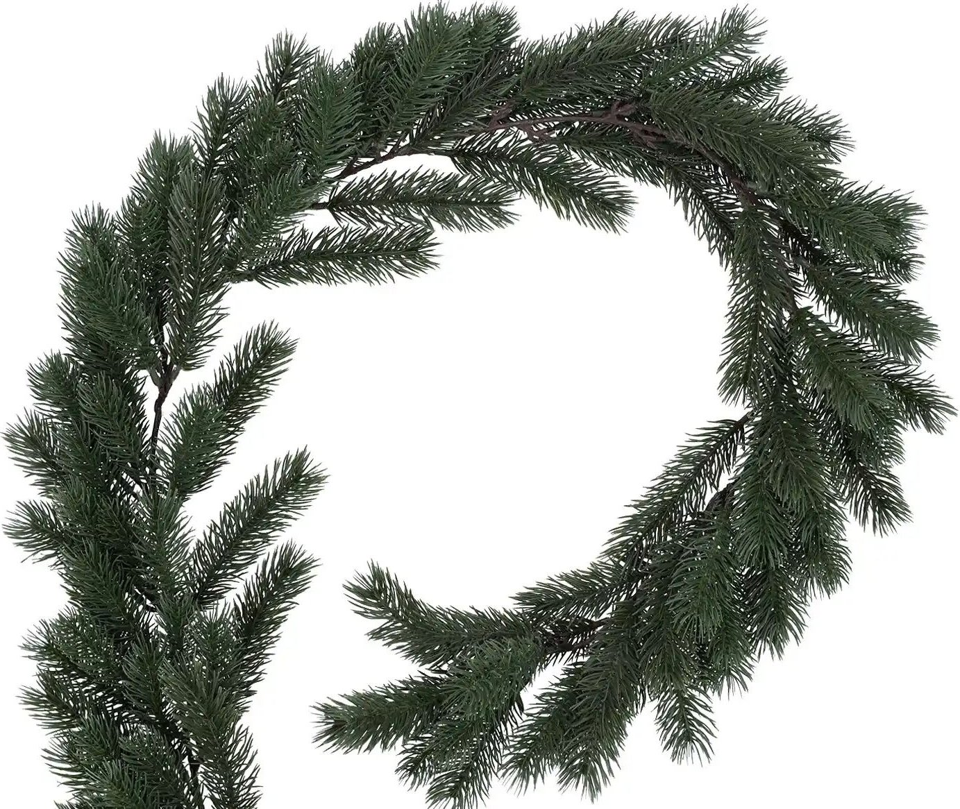 Tannengirlande ¦ grün ¦ Kunststoff Weihnachten - Höffner