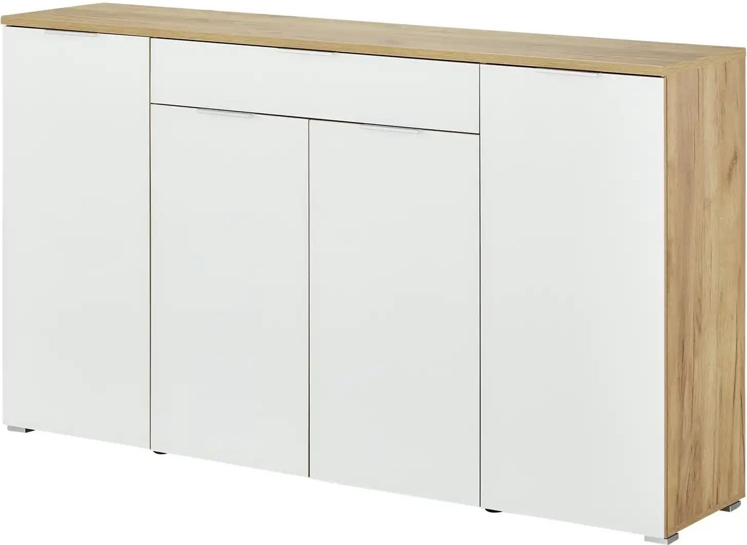 uno Sideboard Bent ¦ holzfarben ¦ Maße (cm): B: 180 H: 105 T: 40.0 Kommoden & Sideboards > Sideboards - Höffner